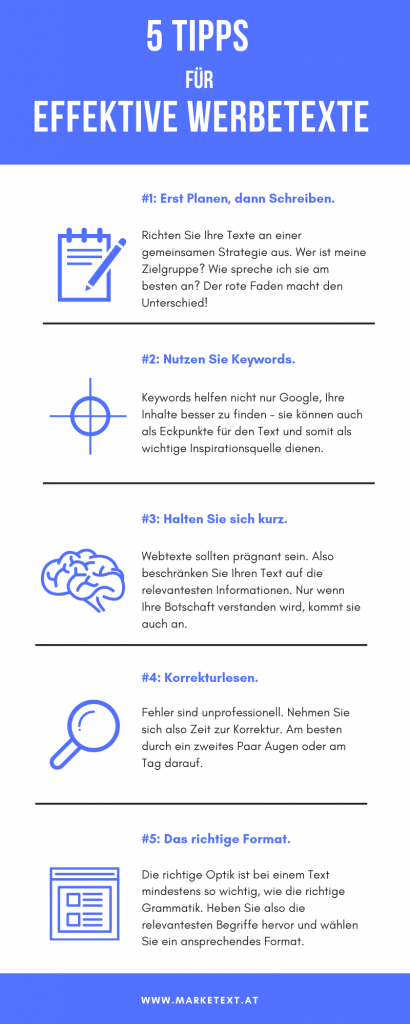 Infografik_5_Tipps_Schreiben