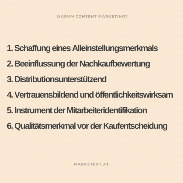 warum content marketing